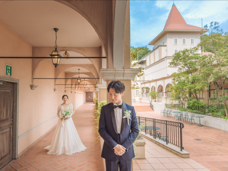 敷地全てが最高のフォトスポット!憧れのフォトウエディング♪