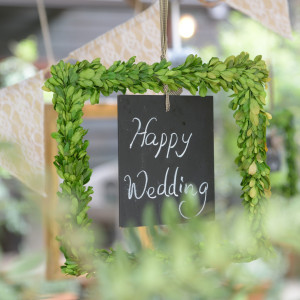 ホワイト×グリーン系でシンプルに|プリティチャペル大宮（エグリーズ　ドゥ　葉山庵）の写真(7472456)