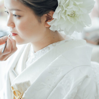 白無垢で厳かな雰囲気もおすすめ