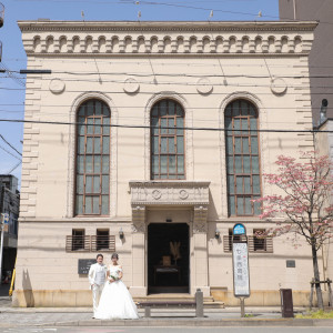 当館は、1928年に銀行として設立された、歴史ある建物です！|ヴォヤージュ ドゥ ルミエール京都七条迎賓館（登録有形文化財）の写真(40869164)