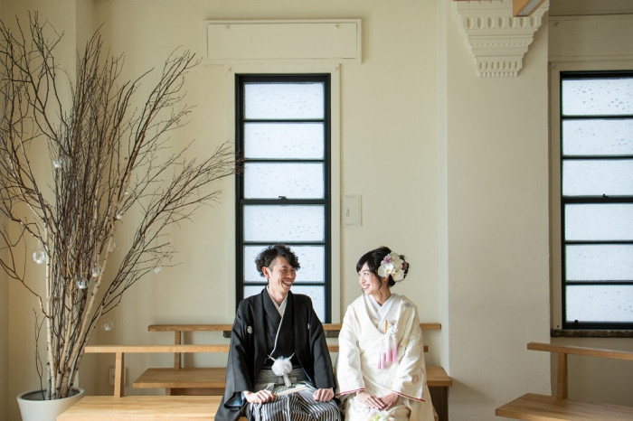 古都京都らしい和の雰囲気でも楽しめる。おふたりらしい和婚でアットホームウェディングを、、、