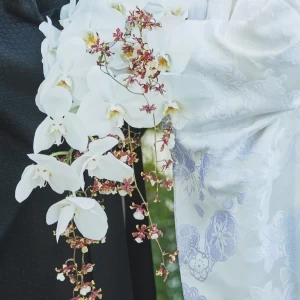 和装に合うブーケもご提案しています|ノートルダムマリノア/FIVESTAR WEDDINGの写真(33479037)