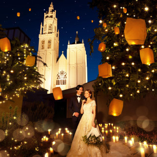 ナイトウエディングも可能！