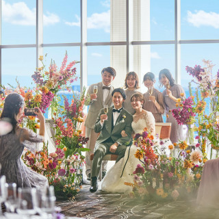 ゲスト満足度も高い結婚式場！