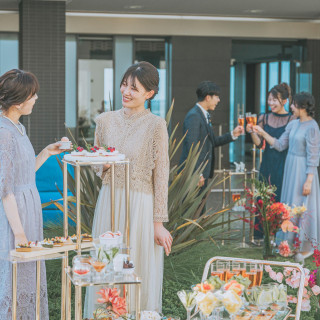 ゲストの方々も喜ぶ結婚式場！