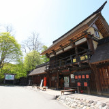 旅籠のシンボル長屋門