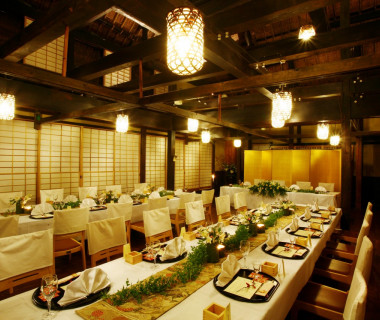 かやぶき家屋小林家【会席スタイル】