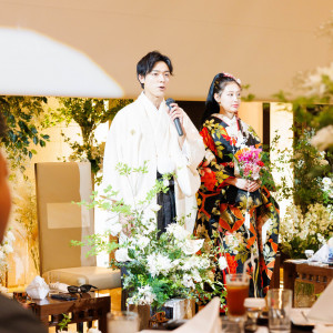 メインテーブルコーデもこだわって！|ノートルダム秋田/FIVESTAR WEDDINGの写真(45461526)