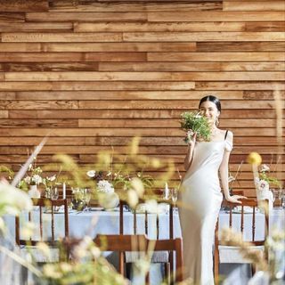 木目の温かみのある会場は会話も自然と弾む