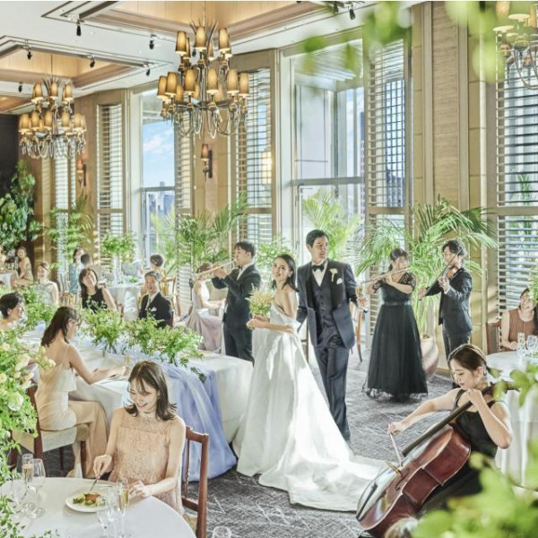 提携神社にてお式後、オリエンタルホテルにて披露宴のみ可♪