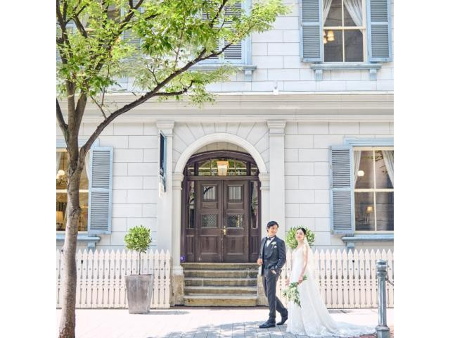 【アクセス抜群】旧居留地で海も⼭も⼀望しながらの上質ウェディング