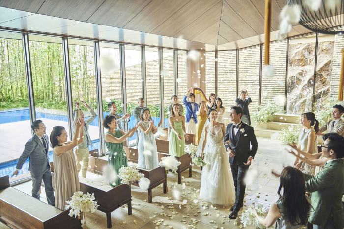 天然素材で造られた温もりの空間