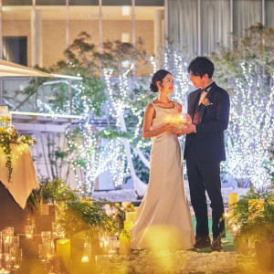 キャンドルのなか過ごすナイトウェディングも素敵|ホテルアークリッシュ豊橋の写真(54032087)