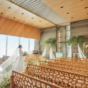 自然光がたっぷりと降り注ぐ音楽堂で、永遠の愛を誓います|ホテルアークリッシュ豊橋の写真(28610263)