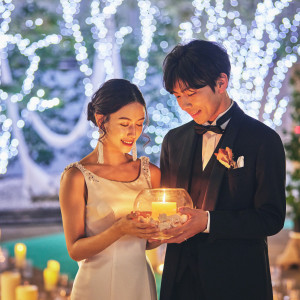 キャンドルをつかったおしゃれな空間|ホテルアークリッシュ豊橋の写真(54032100)