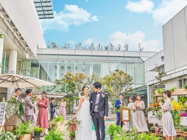 駅前立地＆フロア貸切りでおもてなし婚