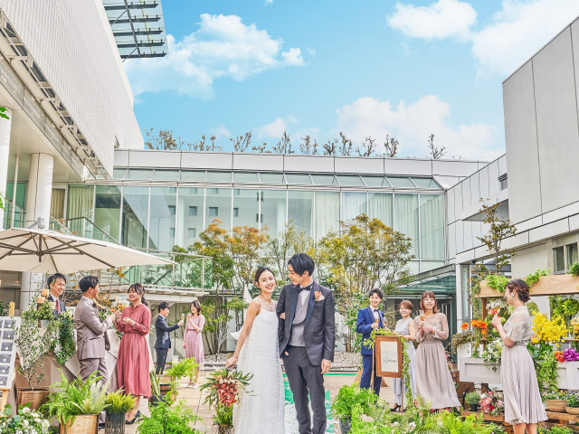 駅前立地＆フロア貸切りでおもてなし婚