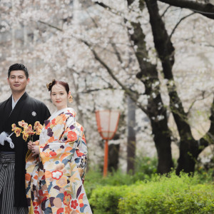 四季折々の美しい京都のロケーションでフォトウエディングを