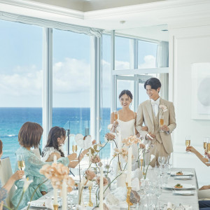 【～30名】オーシャンビューの会場×絶品料理でおもてなし