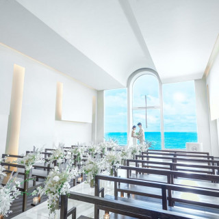 【衣裳特典付BIGフェア×10万宿泊優待】水平線チャペル×試食♪