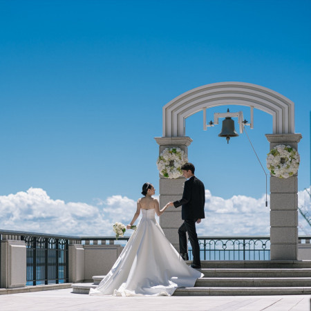 ガーデンテラスではおふたりのお好みの演出も可能です。