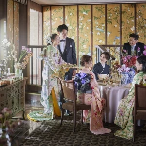 色打掛や白無垢など、伝統的な和装もしっくりと馴染む|EXEX GARDEN（エグゼクス・ガーデン）の写真(30981817)