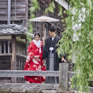 【豪華絢爛×伝統格式】和婚まるごと体験☆飛騨牛コース試食付き