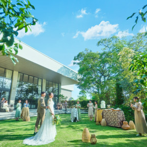 広大なガーデンだからこそ寛ぎながら過ごしていただけます♪|ブランレヴュー宇都宮アクアテラスの写真(54785977)