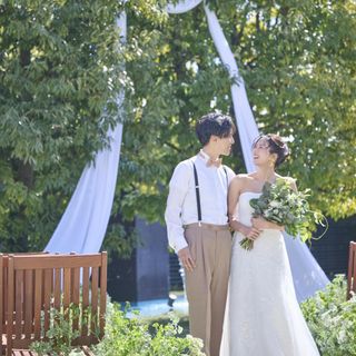 【平日見学もおすすめ◎】緑の貸切ガーデン&絶品試食&演出体験