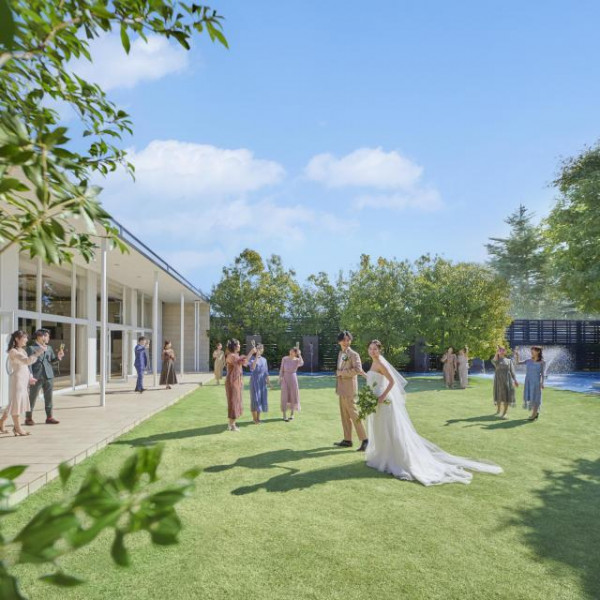 ゲストと過ごすガーデンパーティー