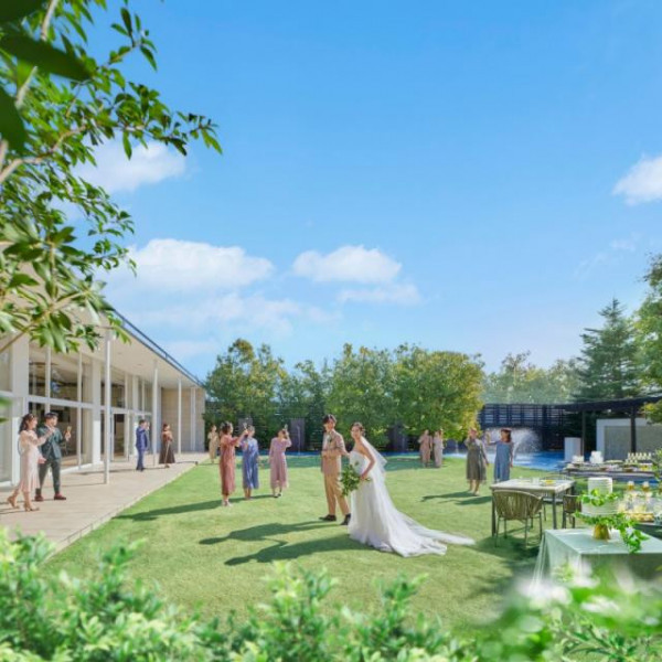 本物の緑溢れる貸切ガーデンで叶えるアットホームWedding♪