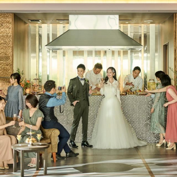 自由なスタイルで、おふたりの想いが叶う♪貸切会場だからこそのパーティー♪