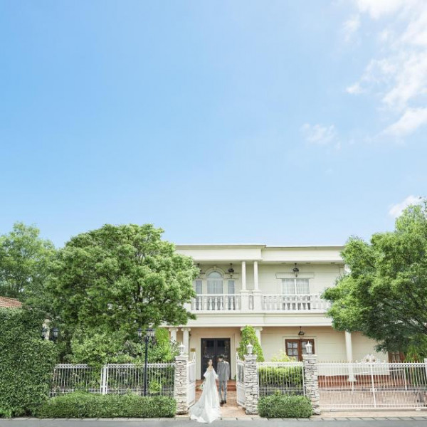 一日貸切会場だからこそ、突然の雨天でも大丈夫！館内にも撮影スポットが充実！