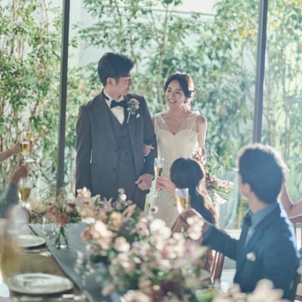 自由なスタイルで、おふたりの想いが叶う♪貸切会場だからこそのパーティー♪