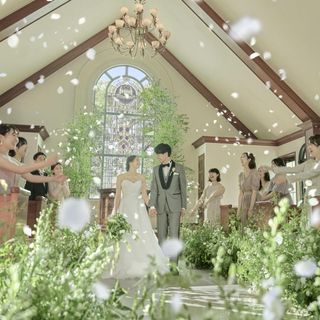 【*当館人気No.1*】憧れチャペル体験×新作ドレス見学×150万優待