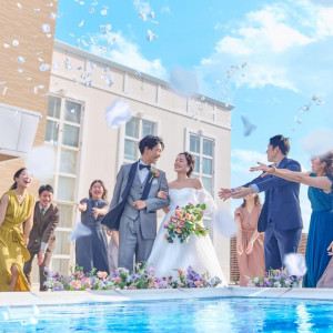 直前予約OK《豪華25大★5万GIFT》海と空の感動チャペル×和牛試食