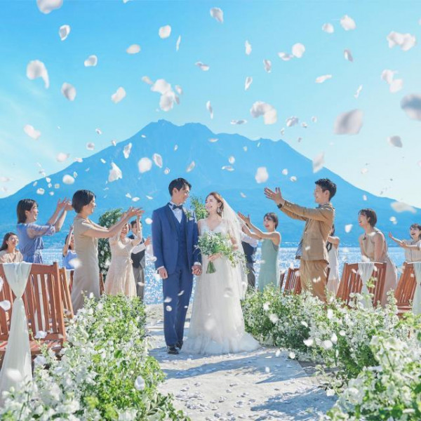 桜島の景色の中で感動の一日を