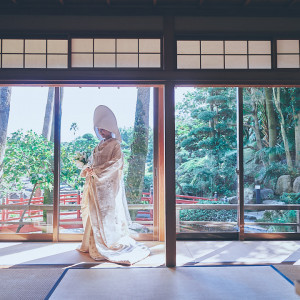 白無垢が映える和室|奄美の里サウスヴィラガーデンの写真(34078117)