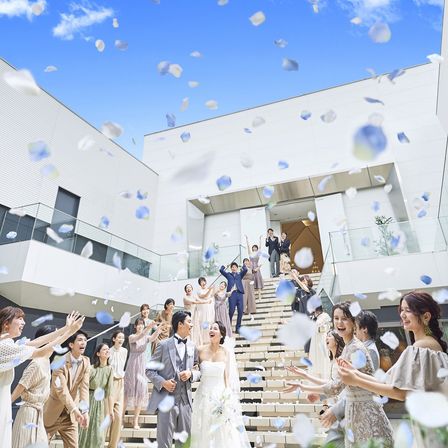 名駅 徒歩5分で叶う青空貸切フラワーシャワー|アルカンシエル luxe mariage 名古屋（アルカンシエルグループ）の写真(34655354)