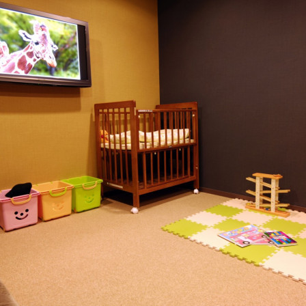 小さなお子様連れの方にも安心してご利用頂けるキッズルームがあります。|アルカンシエル luxe mariage 名古屋（アルカンシエルグループ）の写真(446561)