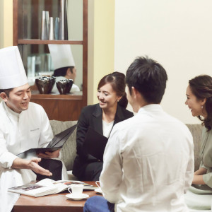 オリジナルメニューもおまかせ。料理長と直接打合せができるから、料理への想いや演出の希望も伝えやすい|センティール・ラ・セゾン中島公園の写真(54506760)