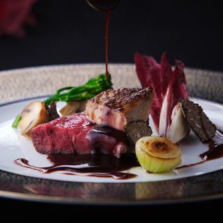 【午前フェア限定】世界三大食材×牛フィレ*3万円相当ハーフコース無料試食