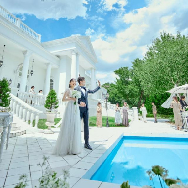 大切なゲストと乾杯！