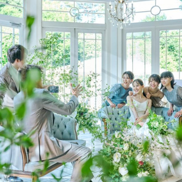 大切なゲストと一緒に写真を思う存分楽しんで