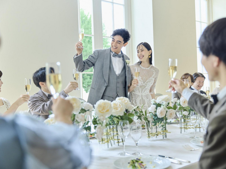 大切な家族と絆が深まるアットホームウエディング