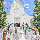 フラワーシャワーもできる富山県最大級の大階段☆