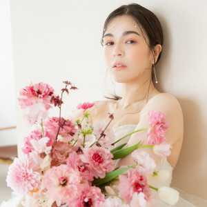 こだわりのヘアメイクも|キャナルサイド ララシャンスの写真(53953621)