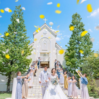 <祝日限定>憧れチャペル感動挙式&和牛コース試食&1軒貸切体験