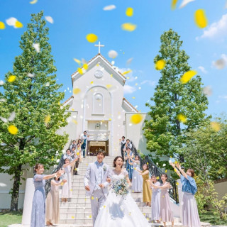 【15大120万円優待】森のチャペル×貸切邸宅×富山県産料理試食