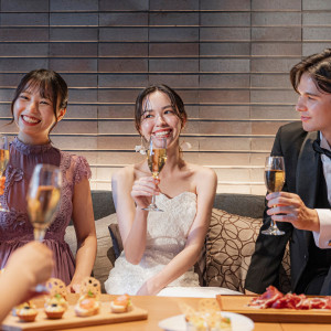 挙式までの時間をゲストにゆっくり過ごしてもらう場所。|The Opera(オペラ)の写真(53558314)